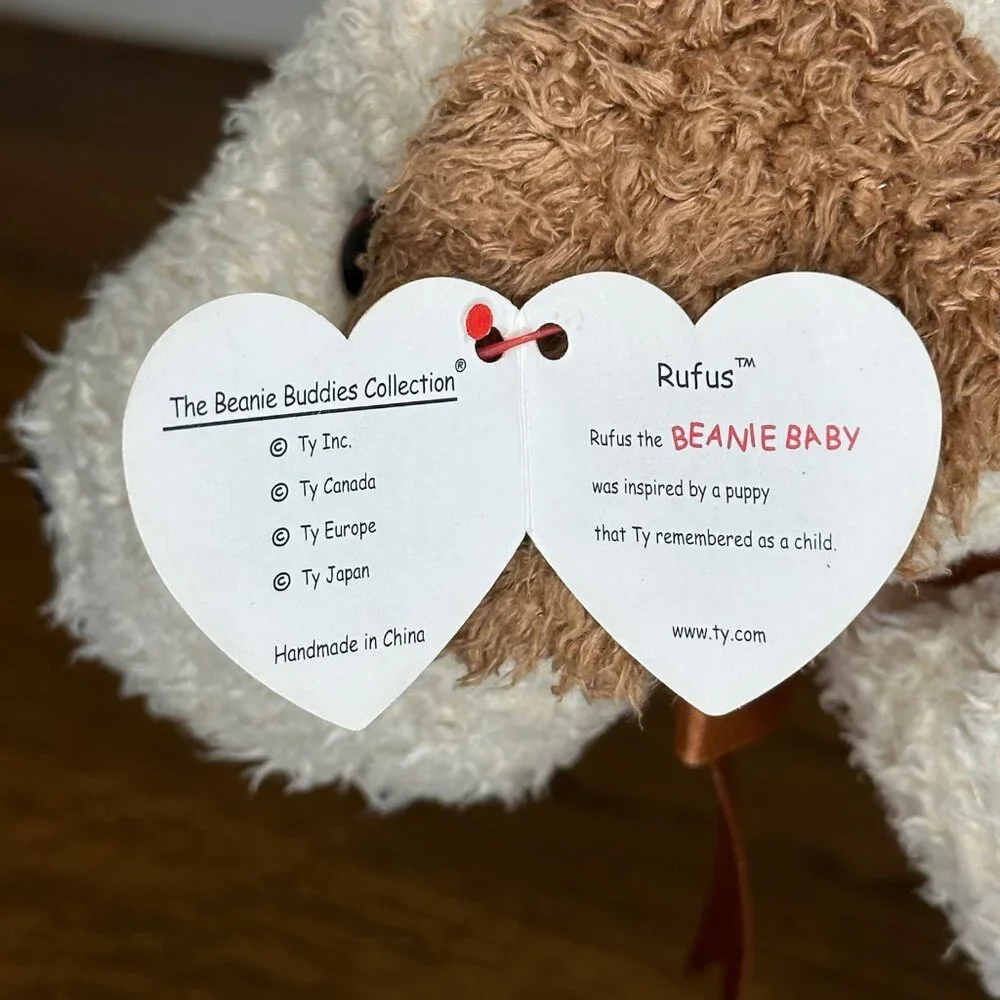 SALE 2/15 NWT -Vintage Ty Beanie Buddy, Rufus -13
